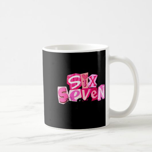 Mug Coquette Six Sept Valentin Citation Drôle 67 Mème (Droite)