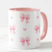 Mug Coquette Vaches et Coeurs Roses