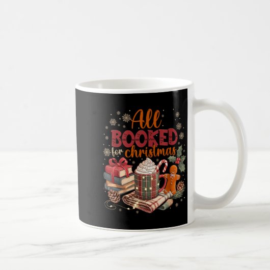 Mug Coquette Xmas Book Lover, Santa Cocoa, All I Want (Droite)