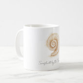 Mug Coquillage au bord de la mer (Devant gauche)