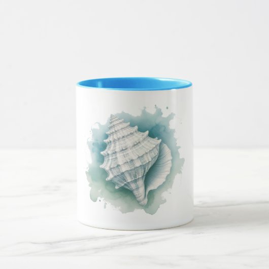 Mug Coquillage côtier/nautique (Centre)