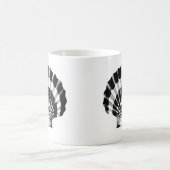 Mug Coquillage - noir et blanc (Centre)