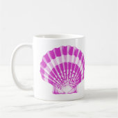 Mug Coquillage - orchidée et blanc (Gauche)