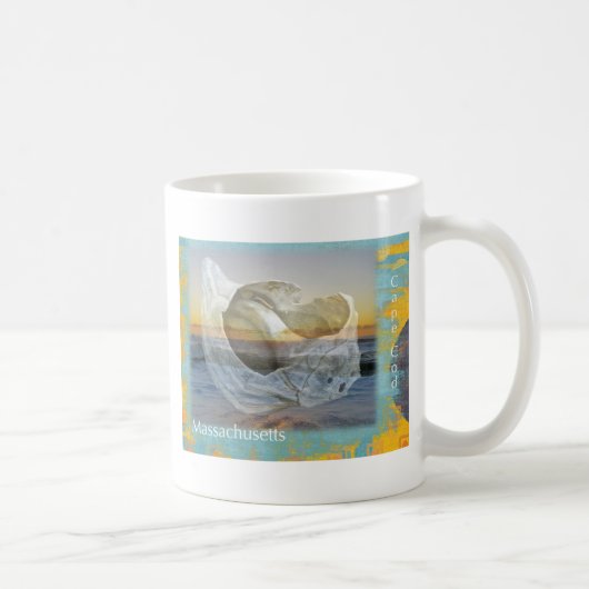 Mug Coquillage & Surf - Massachusetts Cape Cod (Droite)