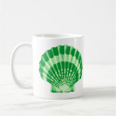 Mug Coquillage - vert émeraude (Gauche)