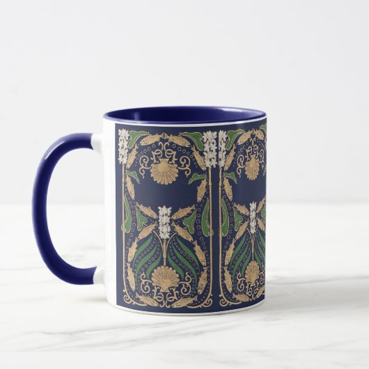 Mug Coquillages Art Nouveau (Gauche)
