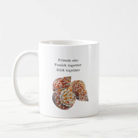 Mug Coquillages/Balises (Gauche)