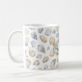 Mug Coquillages Bleus de Plage (Gauche)