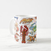 Mug Coquillages Colorés (Devant gauche)