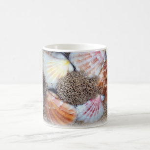 Mug Coquillages Coquillages Photographie colorée Art