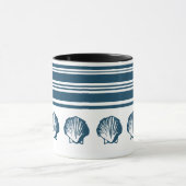 Mug Coquillages et rayures (Centre)