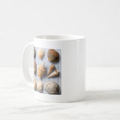 Mug Coquillages sur le contexte d'Ancre (Devant gauche)