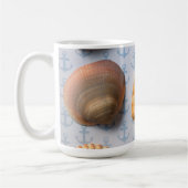 Mug Coquillages sur le contexte d'Ancre (Gauche)