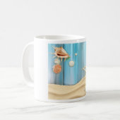 Mug Coquillages Sur Sable (Devant gauche)