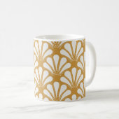Mug Coquille géométrique Art déco (Devant droit)