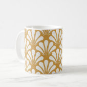 Mug Coquille géométrique Art déco (Devant gauche)