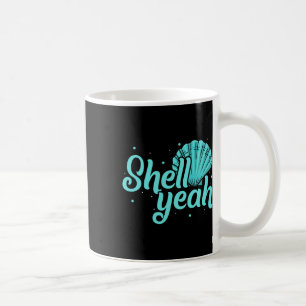 Mug Coquille Oui Sandbar Vacances été Plage tropicale