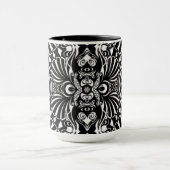 Mug Coquilles abstraites de mer (Centre)