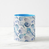 Mug Coquilles d'aquarelle (Centre)