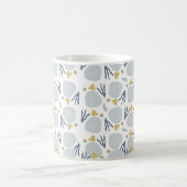 Mug Coquilles de Dollar de Sable Motif de Plage  (Centre)