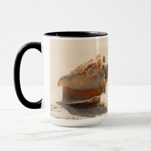 Mug Coquilles de mer sur la plage (Gauche)