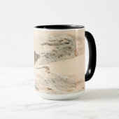 Mug Coquilles de mer sur la plage (Devant droit)