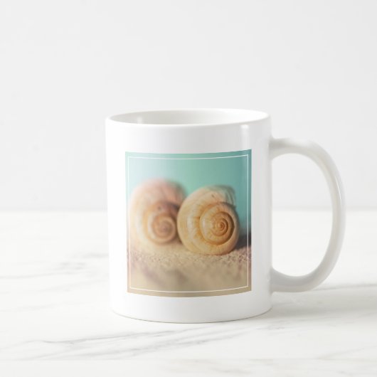 Mug Coquilles de Nautilus sur la plage (Droite)