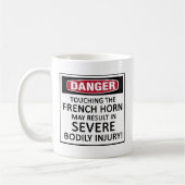 Mug Cor de harmonie de danger (Gauche)