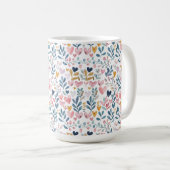 Mug Corações em aquarela (Devant droit)