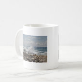 Mug Corail et vagues (Devant gauche)