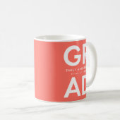 Mug Corail | Graduation Gras (Devant droit)