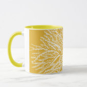Mug Corail jaune et blanc (Gauche)