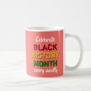 Mug Corail Verset biblique MOIS D'HISTOIRE NOIRE