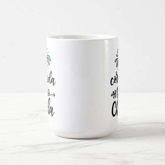 Mug Corajuda Pero Chula, en lettres moulées (Centre)
