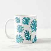 Mug Coral Reef Blue Coastal Living (Gauche)