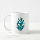 Mug Coral Reef Peinture Sirène Vie Plage Plage Boug (Gauche)