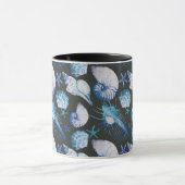 Mug Coraux avec le motif de coquilles (Centre)