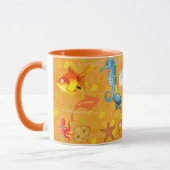Mug Coraux marins tropicaux Océan Marine Life Poisson (Gauche)