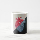 Mug Corazón Kawaii Rojo (Centre)