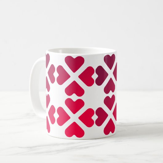 Mug corazones de amor (Devant gauche)
