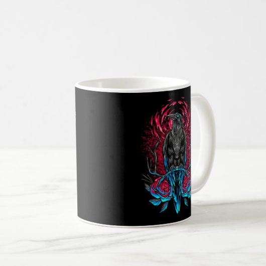 Mug Corbeau (Devant droit)