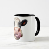 Mug Corbeau. (Devant droit)