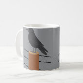 Mug Corbeau (Devant gauche)