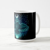 Mug Corbeau Céleste – Galaxie de la Faune Messager Cos (Devant droit)