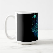 Mug Corbeau Céleste – Galaxie de la Faune Messager Cos (Gauche)