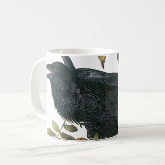 Mug Corbeau commun d'Audubon (Devant gauche)
