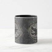 Mug Corbeau Crow Rabe appelle KREUH ! (Centre)