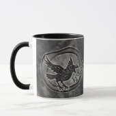 Mug Corbeau Crow Rabe appelle KREUH ! (Gauche)