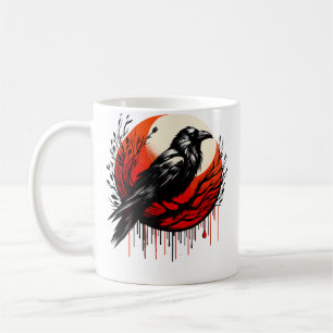 Mug Corbeau de la Lune Rouge