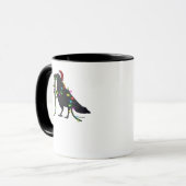 Mug Corbeau de Noël C'est la saison (Devant gauche)